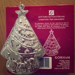2019 sterling silver christmas tree